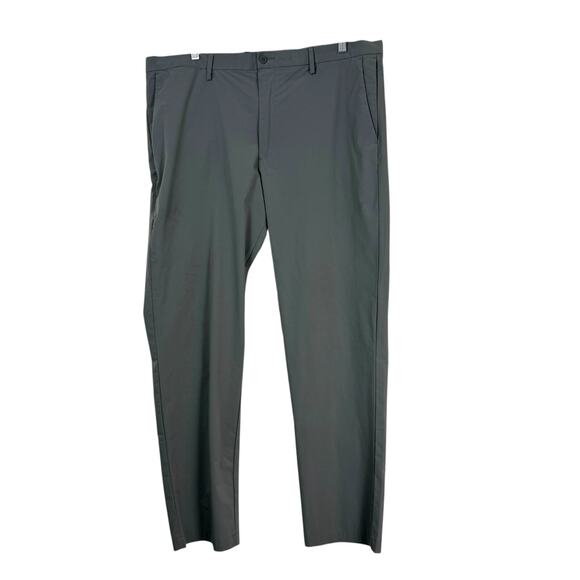 Polo Ralph Lauren Pants Mens 40x32 Gray Athletic Performance Tech Golf Chino - Picture 1 of 13